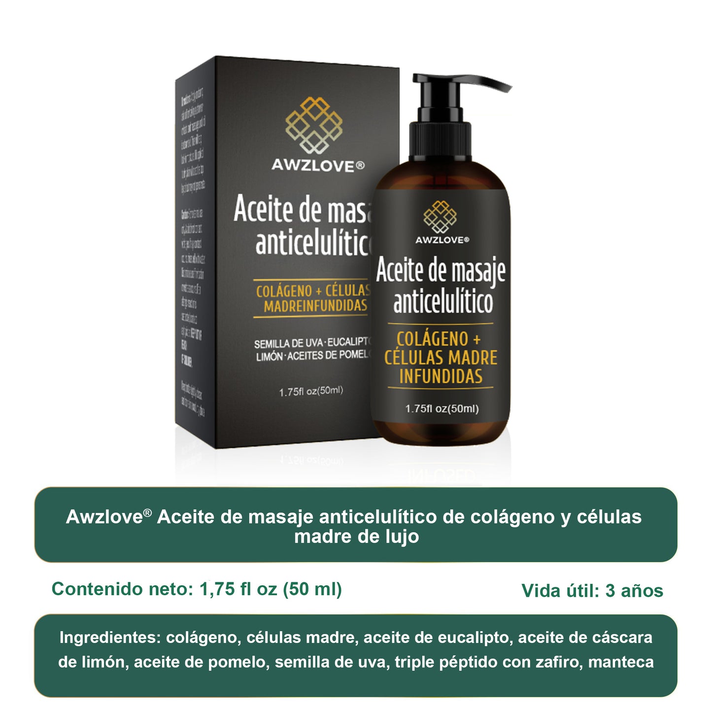 𝐀w𝐳l𝐨v𝐞® A𝐜e𝐢t𝐞 𝐀n𝐭i𝐜e𝐥u𝐥í𝐭i𝐜o d𝐞 𝐋u𝐣o c𝐨n C𝐨l𝐚́g𝐞n𝐨 𝐲 𝐂é𝐥u𝐥a𝐬 𝐌a𝐝r𝐞🐳 (🔥8𝟎% d𝐞 𝐝e𝐬c𝐮e𝐧t𝐨 𝐩o𝐫 𝐭i𝐞m𝐩o l𝐢m𝐢t𝐚d𝐨!)