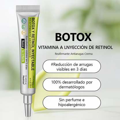 🎖️🎖️🎖️ Hecho y enviado desde México 💫 Healrize® Botox & Vita-A Retinol Shot Crema Lifting Reafirmante Antiarrugas 🔥 ¡Último día de promoción — 70% DE DESCUENTO! 🇲🇽