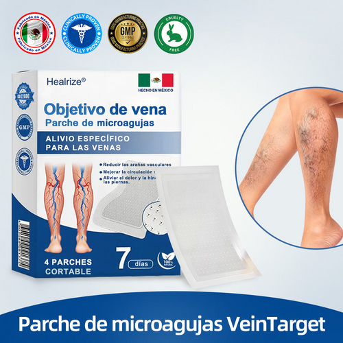 🇲🇽👨‍⚕️👍✅Healrize® Parche Microneedle VeinTarget🎖️Alivio Instantáneo, Resultados a Largo Plazo 🎖️