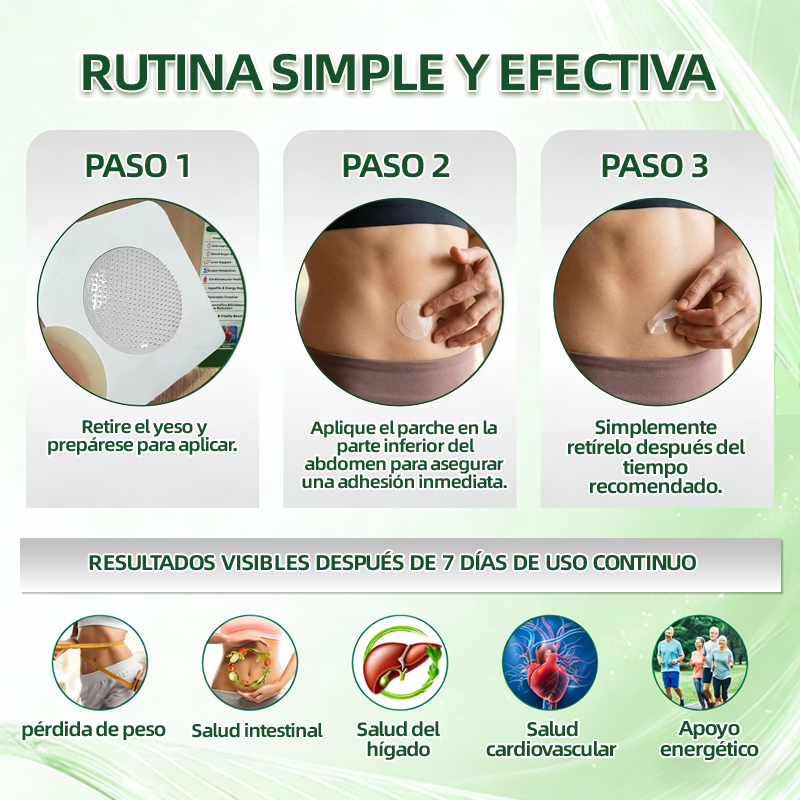 Tienda Oficial |  𝐻𝑒𝑎𝑙𝑟𝑖𝑧𝑒® 𝑴𝒐𝒓𝒊𝒏𝒈𝗮 · 𝐁𝐞𝐫𝐛𝐞𝐫𝐢𝐧𝐞 × 𝙉𝘼𝐃+ 𝟏2-en-1 𝗔𝗱𝘃𝗮𝗻𝗰𝗲𝗱 𝙉𝙖𝙣𝙤 𝙈𝙞𝙘𝙧𝙤𝙣𝙚𝙚𝐝𝐥𝐞 𝐏𝐚𝑡𝑐𝚑 🇲🇽 (Solo una vez al día, cambios visibles en 7 días) 🎖️ Para obesidad, piel flácida, diabetes, apnea del sueño, problemas articulares y más🎖️